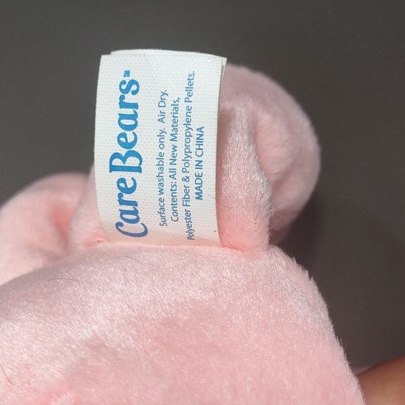 •Care Bears Cheer Bear pink rainbow 8.5" Plush Plushie Fairy Core Stuff animals - Picture 8 of 16